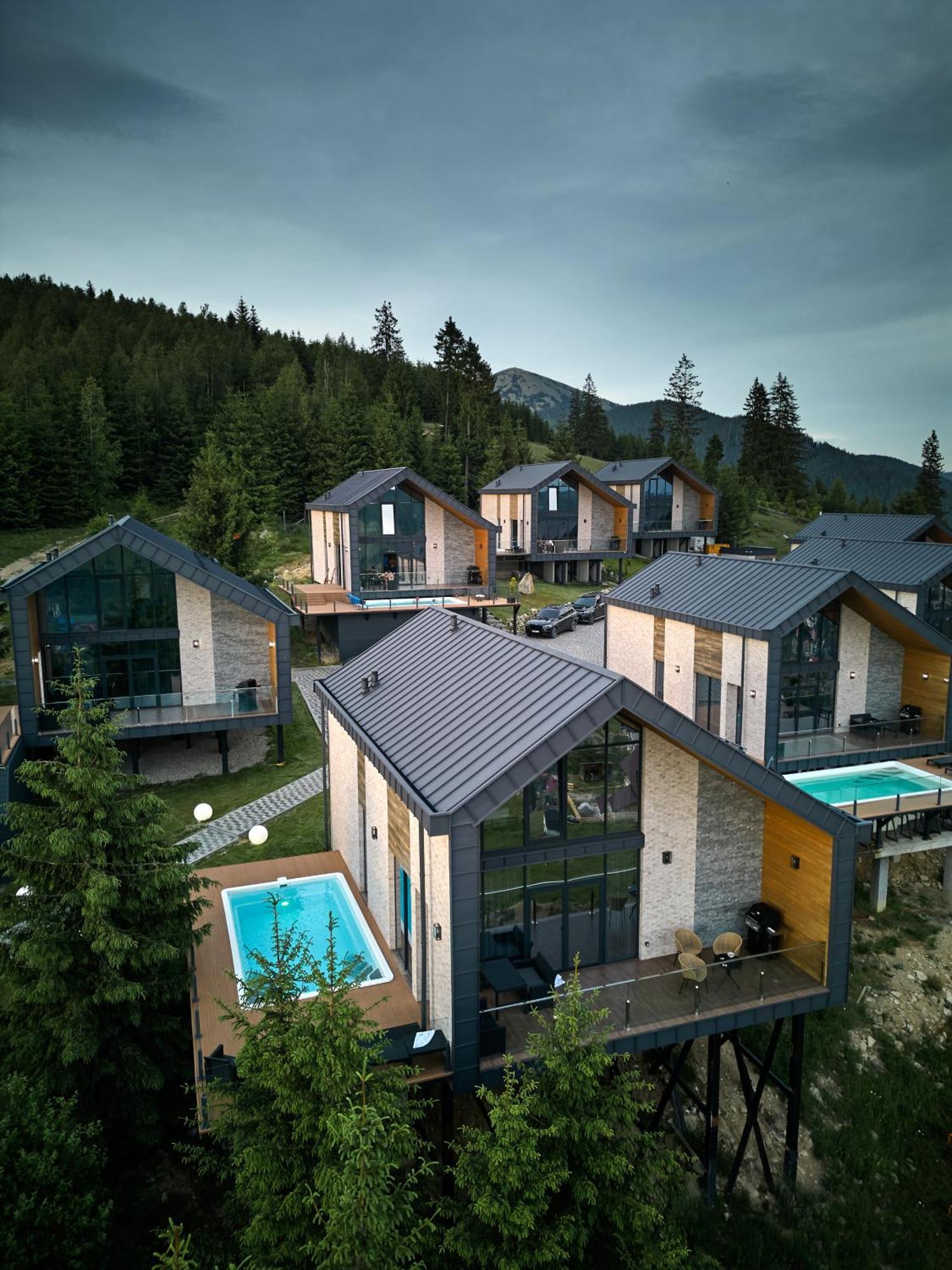 Villas Fomich Bukovel Eksteriør bilde